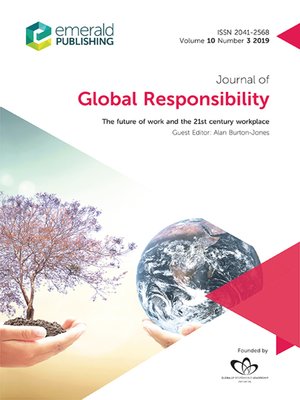 cover image of Journal of Global Responsibility, Volume 10, Number 3